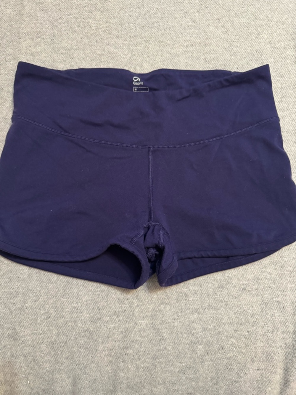 GAP purple High-Rise Bike Shorts